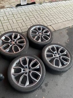 Alu kola 5x100 r18 Crater