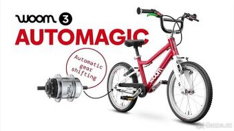 Woom 3 Automagic Limited Edition + pumpička