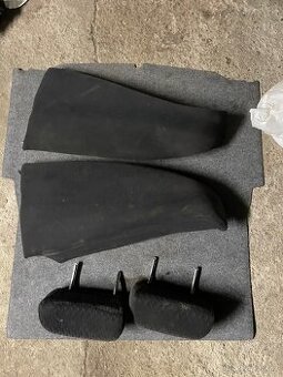 E46 coupe zadní hlavové opěrky