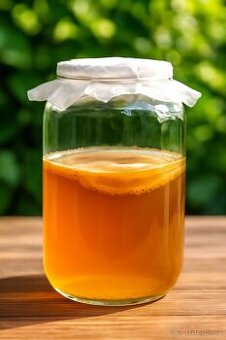 Kombucha kombuča skoby scoby (láhev+nálev+návod)