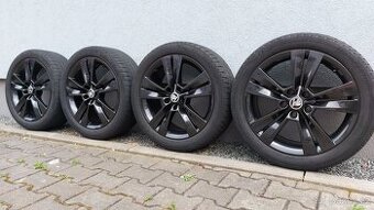Alu kola 5x112 r18  originál Škoda Superb III letní pneu