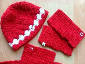 Set-čepice, rukavice, šála Nike