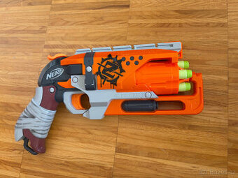 NERF Raketomet Zombie Strike Revolver Hammershot, TOP stav
