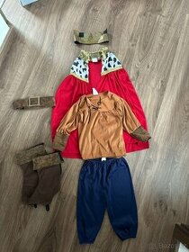 Kostým král, velikost 92-104