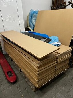 MDF surová 160x38 cm