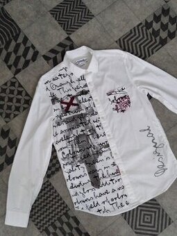 Pánská košile Desigual vel. M - 100 % bavlna