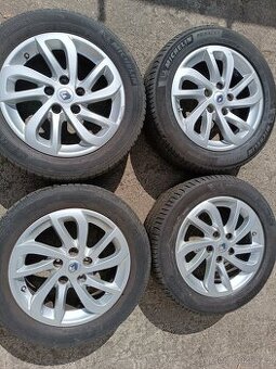 Megane III - alu 6,5x16 et47 + čidla + letní 205/55/16