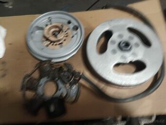 Zapalování magneto Jawa speciál Villiers