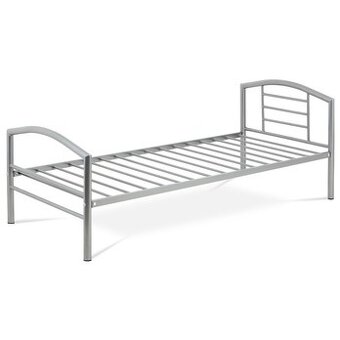 Kovová postel s roštem  zn.: Cortina  90 x 200 cm