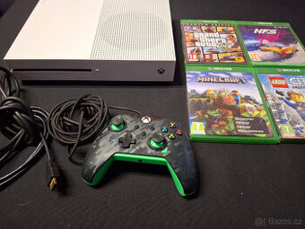 Xbox One S - 1TB, gamepad + NFS Heat a LEGO City: Undercover