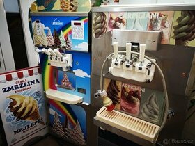 Zmrzlinové stroje, vitrína, paster