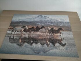 Puzzle velké - koně 1000 dílků (nové)