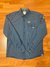 Pánská bavlněná modrá kostkovaná košile S.Oliver - 1