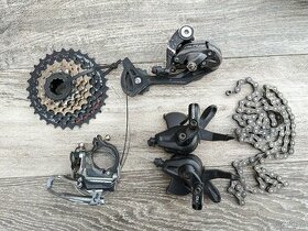 sada Shimano Altus 3x8 - 1