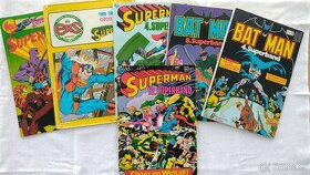Retro komiksy Superman,Batman - 1