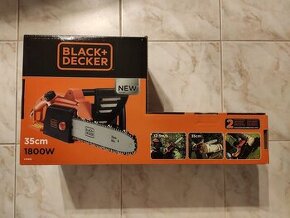 Nová elektrická řetězová pila Black & Decker1800W