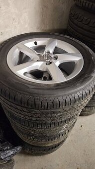 225/55/16 letní Alu Audi, top stav
