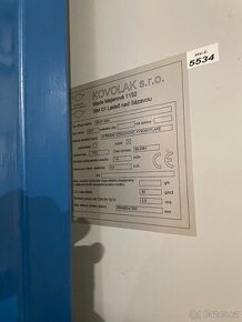 Stříkací kabina KOVOLAK SKVP 1600 - 1