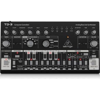 Basový Synthesizer Behringer TD 3 (v záruce)