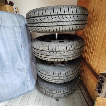 4x pneu Pirelli Cinturato 165/70 R14 T81 + 5x disk