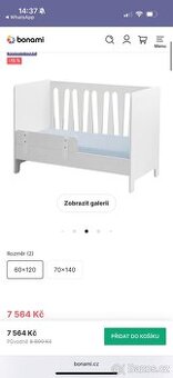 Postýlka PINIO