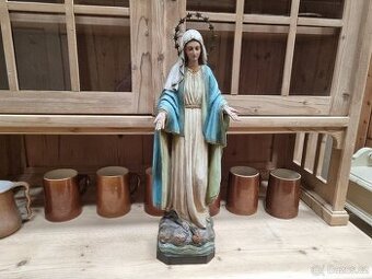 NÁDHERNÁ DŘEVO SOŠKA P.MARIE NEPOSKVRNĚNÉHO POČETÍ - 1