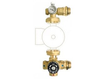 Sestava pro rozdělovač 1" bez čerpadla GM-WP - 1