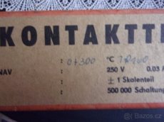 Prodám kontaktní teploměry - 1