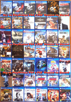 Hry na Playstation PS4 a PS5 - 2.část