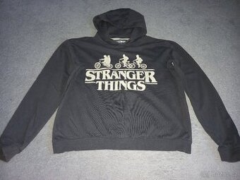 Mikina Stranger Things vel. 158 s kapucí 158