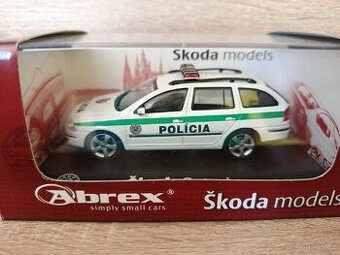Škoda Octavia Combi Polícia SVK Abrex 1:43