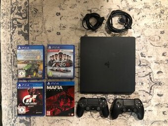 Ps4 Slim 1tb + Hry