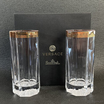 Versace Medusa 2x luxusní univerzální sklenice 250ml