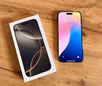 iPhone 16 Pro Max 256GB Přírodní titan