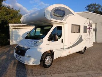 KRÁSNÝ OBYTNÝ AUTOMOBIL ALKOVNA FIAT DUCATO 2.3 JTD 2.MAJ.ČR
