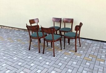 Polstrované jídelní židle THONET 6ks