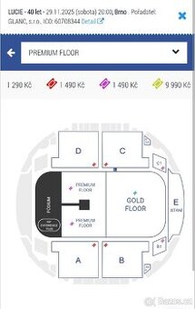 Vstupenky LUCIE Brno