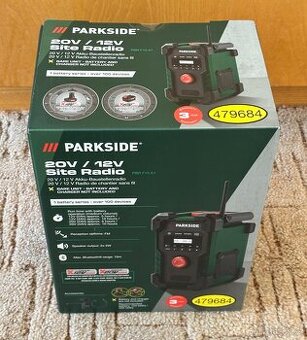 Aku stavební rádio Parkside