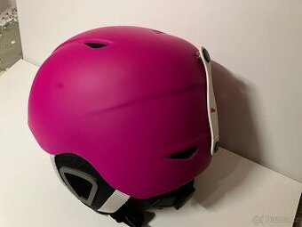Dívčí zimní helma růžová