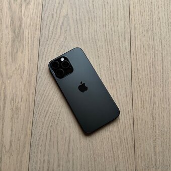 ZÁNOVNÍ APPLE IPHONE 16 PRO MAX 256GB-ČERNÝ,100% BATERIE