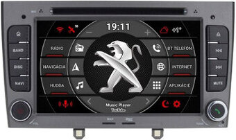 PEUGEOT CITROEN dotykove autoradia NAVI DVD USB Wifi Android