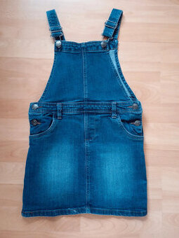 Riflová laclová sukýnka vel. 128