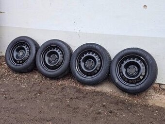 Zimní Dunlop a Fulda 205/60/16 + disky