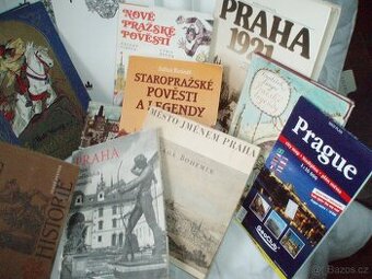 knihy PRAHA-historie, legendy, pověsti