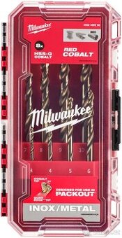 MILWAUKEE sada vrtáků HSS-Co, 8 ks 4932499256