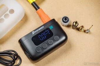 Mini prenosná elektrická pumpa na bicykle motorky kolobežky