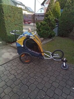 VOZÍK ZA KOLO PRO PSI (DĚTI) BURLEY DOUBLE