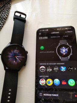 Amazfit GTR 3 Pro Black hodinky