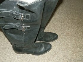 Kožené kozačky zn.Caprice vel.38