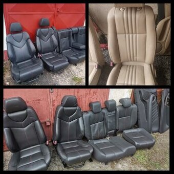 Kožené sedačky Alfa Romeo 156 / 159 / 147 – TI edice